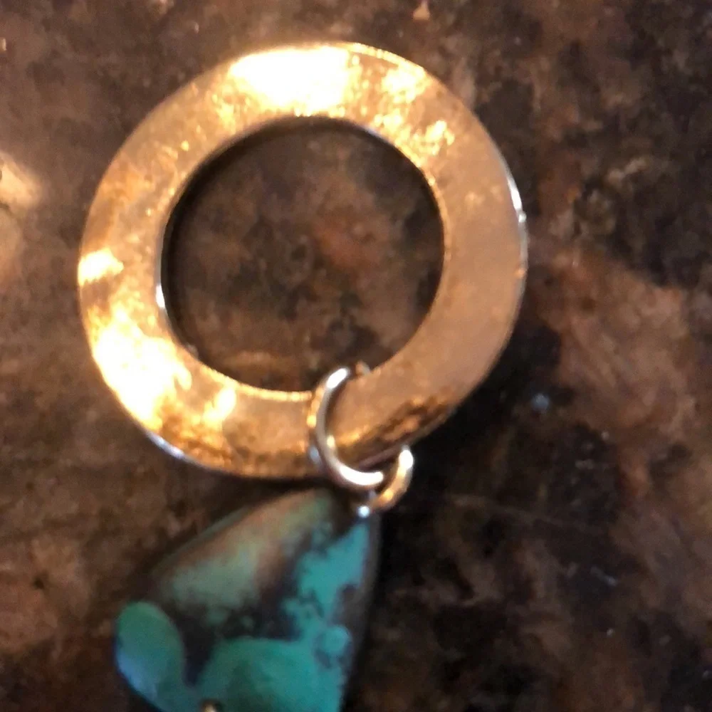 Green Metal Clasp Bracelet